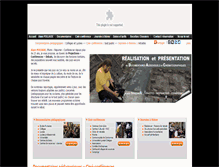 Tablet Screenshot of alain-poujade.com